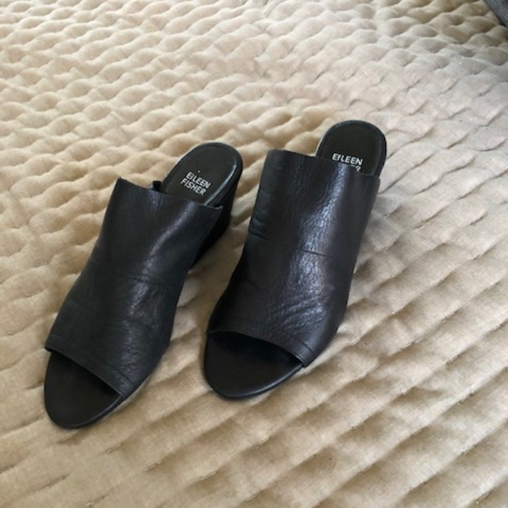 Eileen Fisher Black Shoes